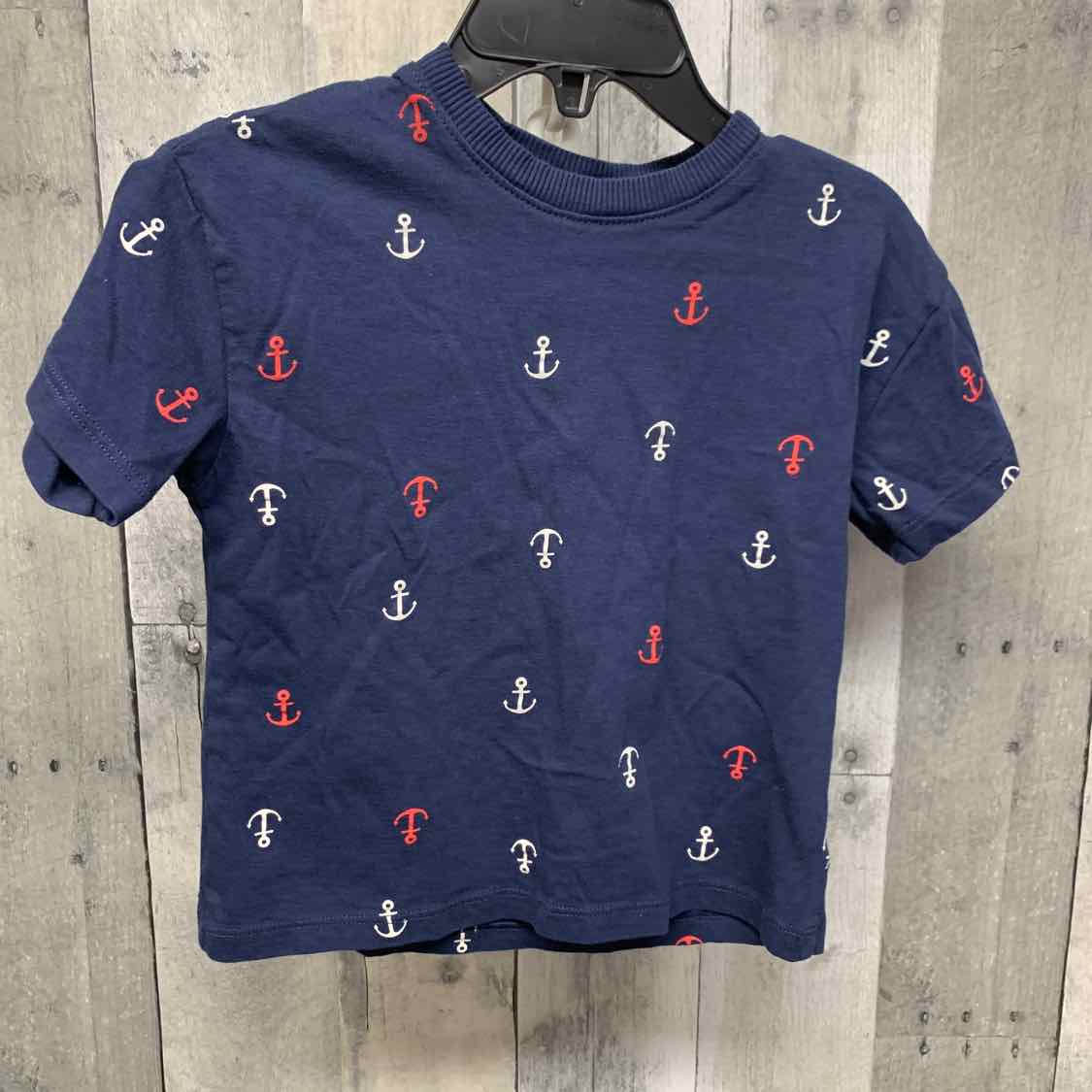 Size 18 Months Navy Print H&M T Shirt