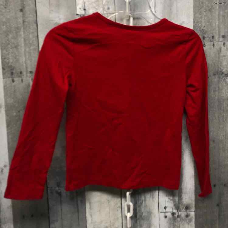 Size 6 Red/White Holiday Brands Long Sleeve Shirt