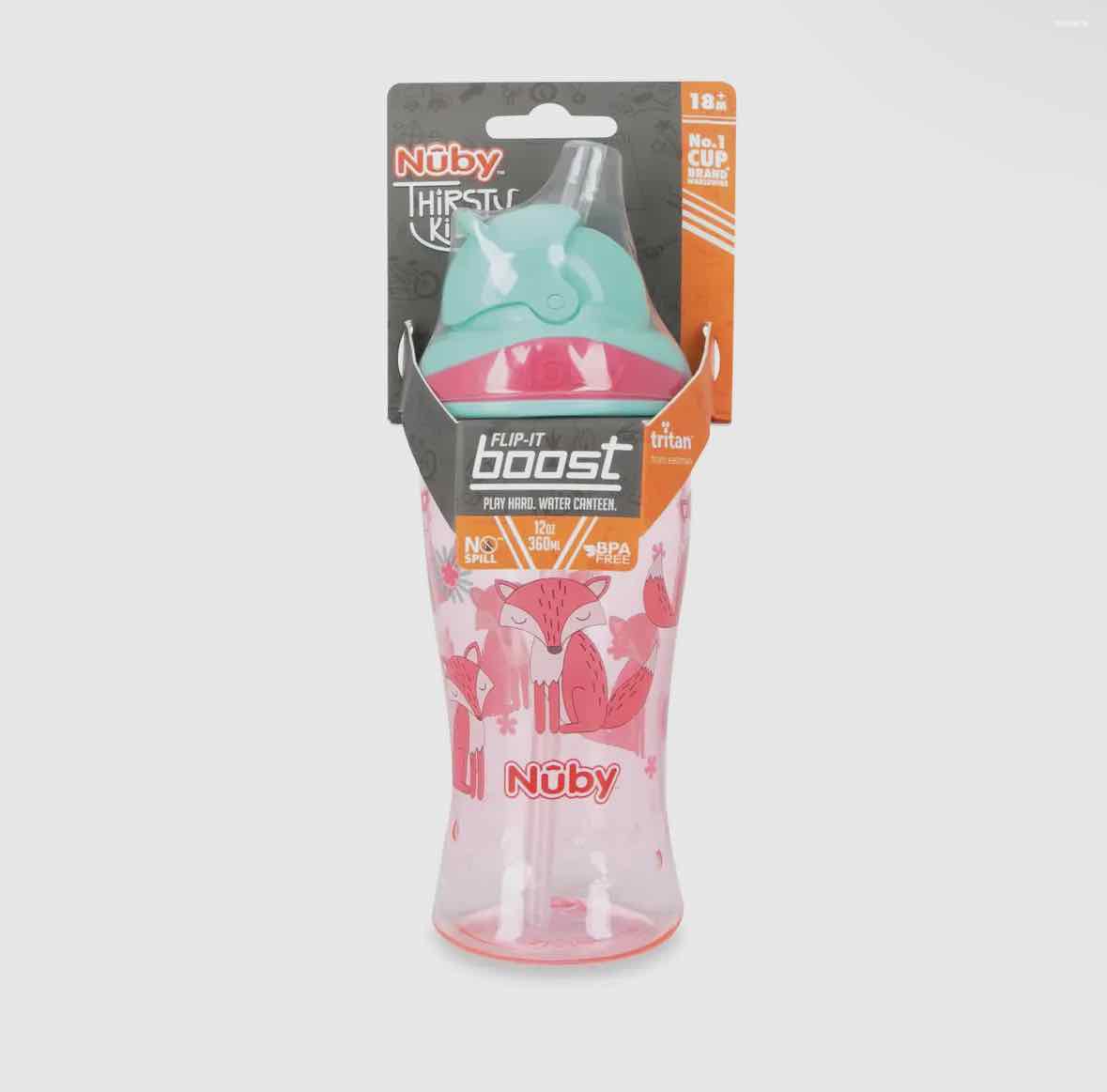 Nuby 12oz Flip It Boost Sippy Cup - OodlesCB