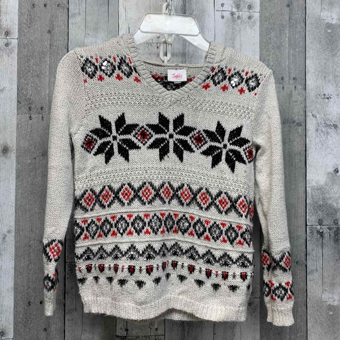 Size 10 Red/White Justice Pull Over