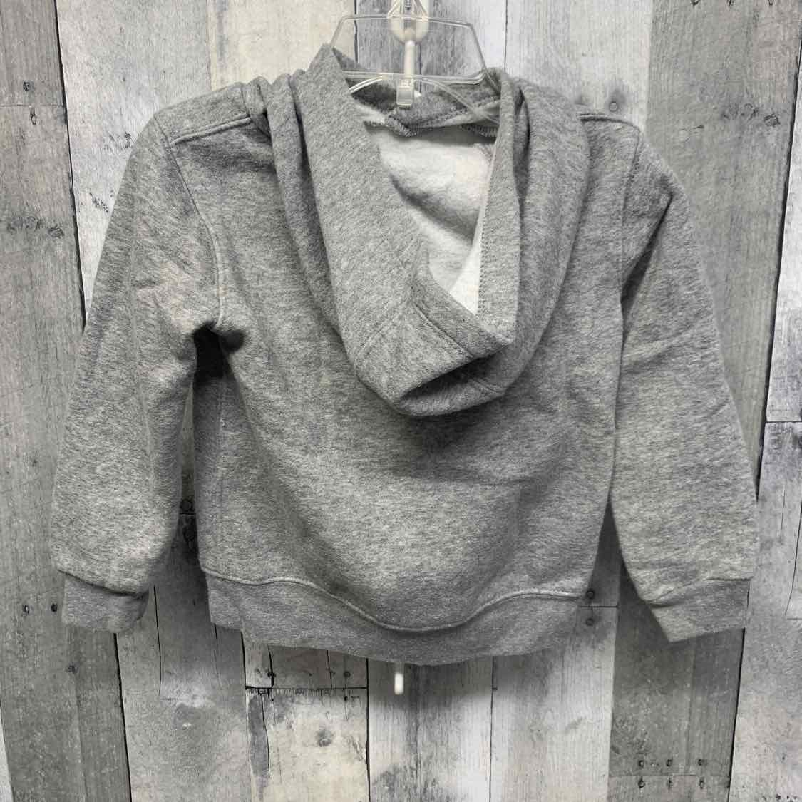 Size 2T Gray/White Sport Brand Pull Over