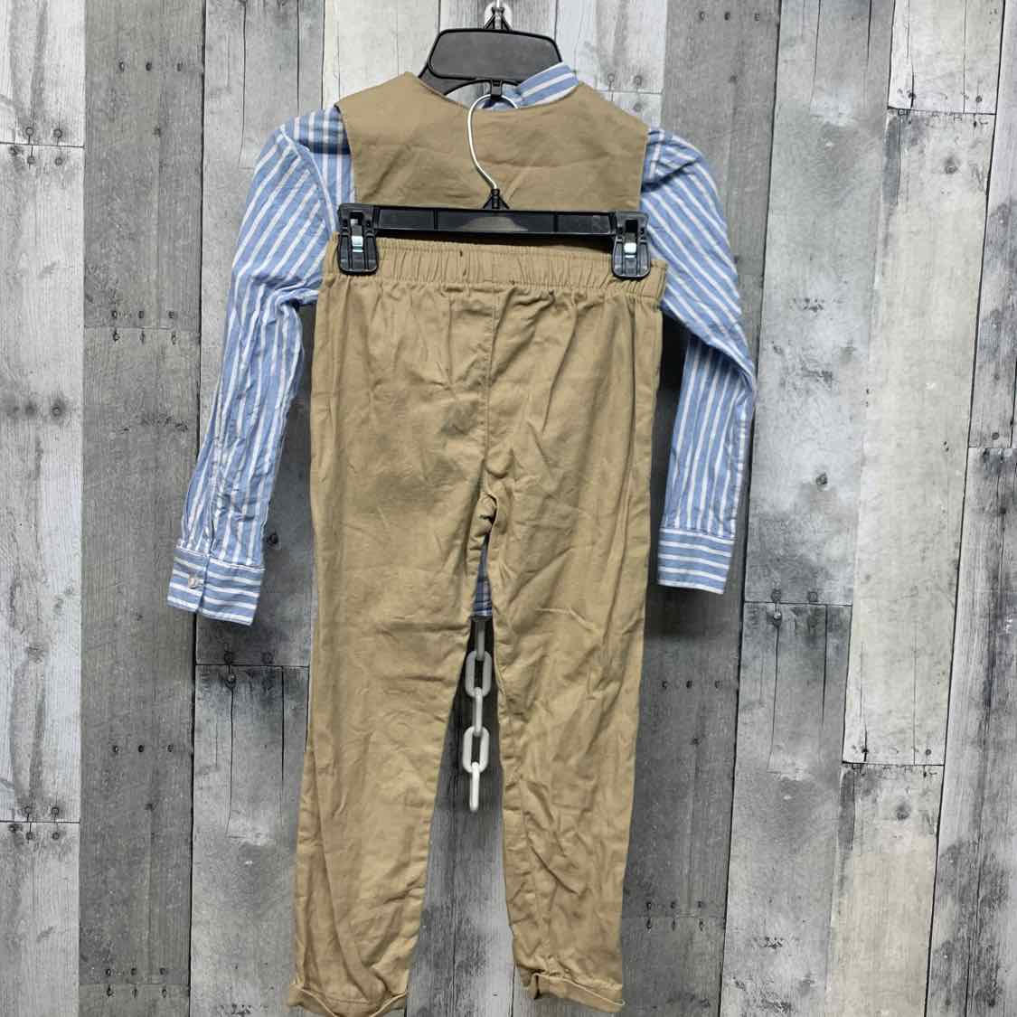 Size 4 Blue/Tan Freestyle 2pc+ Suit