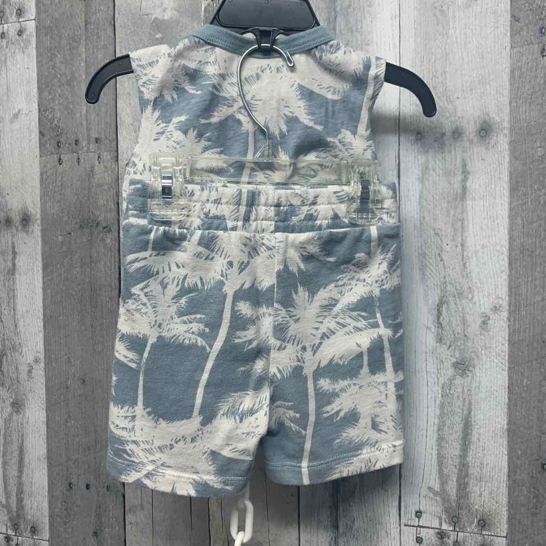 Size 2T Blue/White Grayson Threads Shirt/Shorts