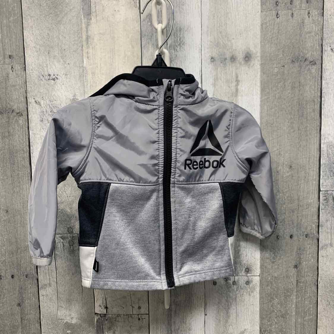 Size 3-6 Months Gray Reebok Heavy Jacket