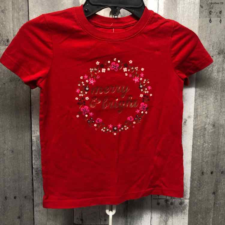 Size 4T Red/Gold Cat & Jack T Shirt