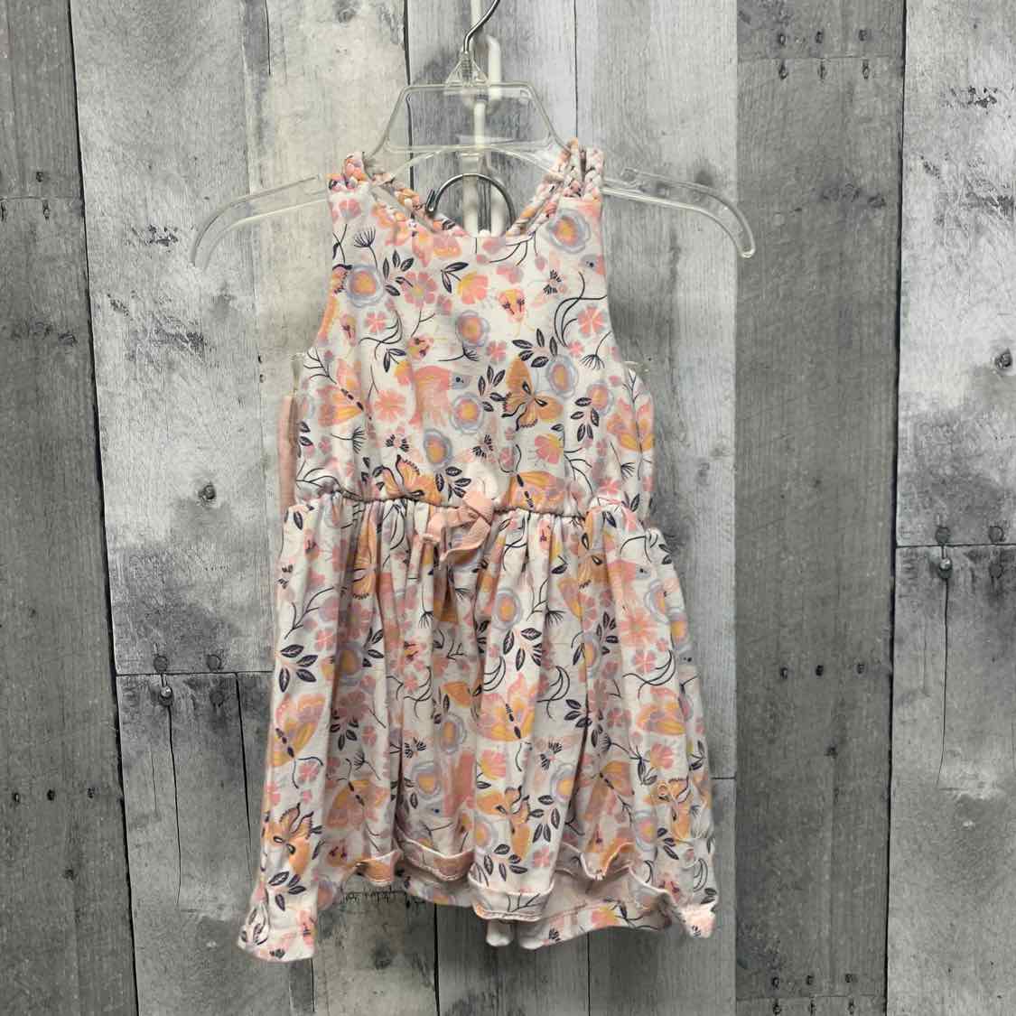 Size 12 Months Pink/White Tommy Bahama 2pc Dress
