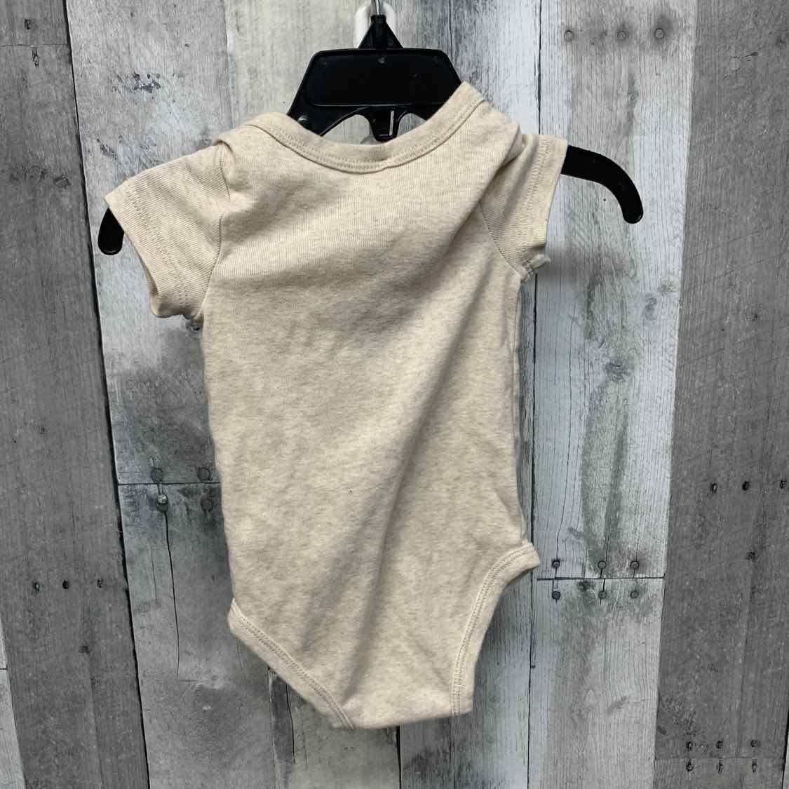 Size 6 Months Tan Sport Brand Bodysuit