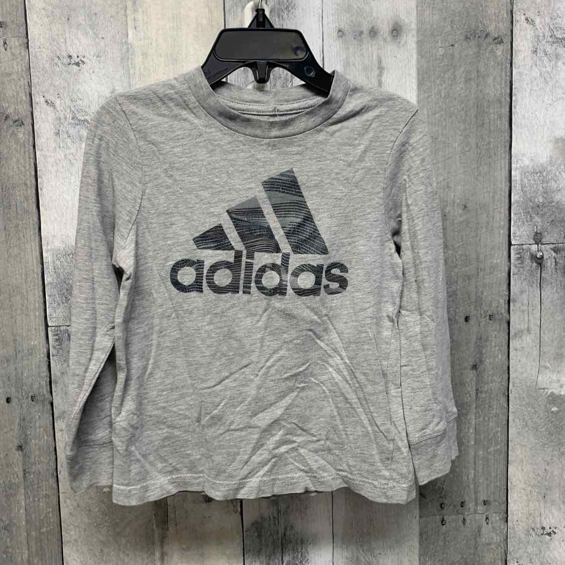 Size 2T Gray Sport Brand Long Sleeve Shirt