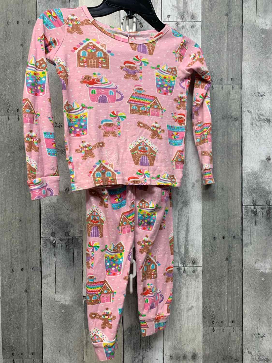 Size 5 Pink Print Children's Place 2pc PJs