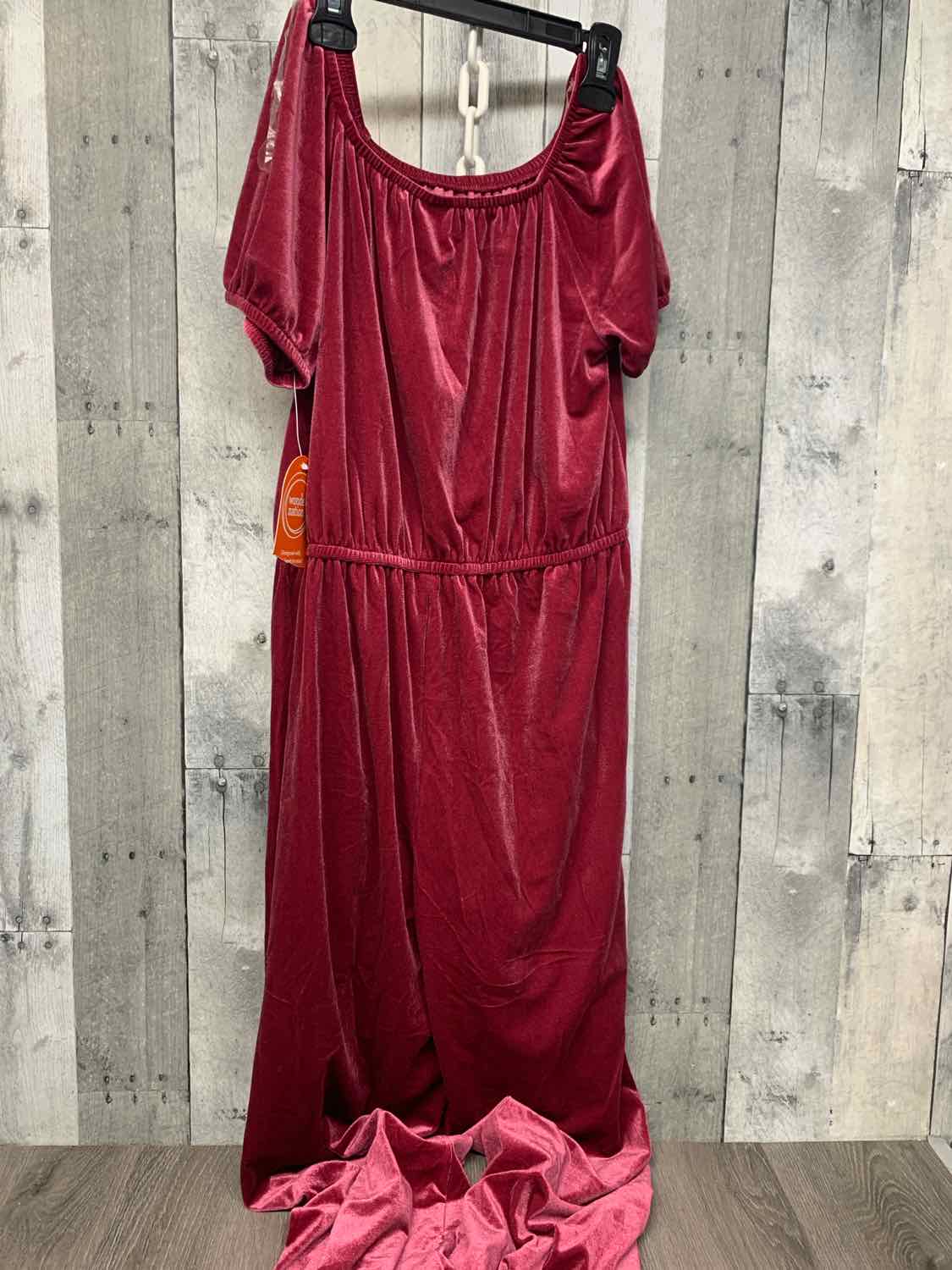 Size 14/16 Burgundy Wonder Nation Romper