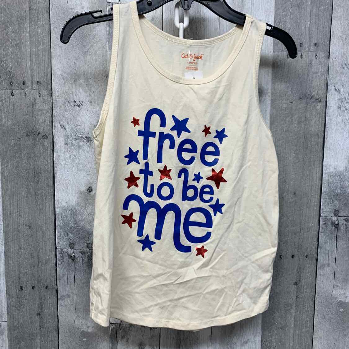 Size 10/12 Ivory Cat & Jack Tank Top