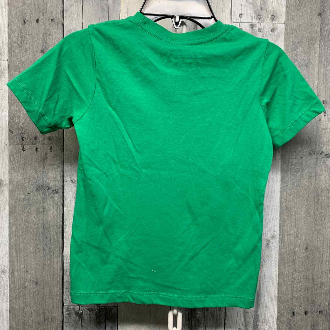 Size 4/5 Green/Red Minecraft T Shirt