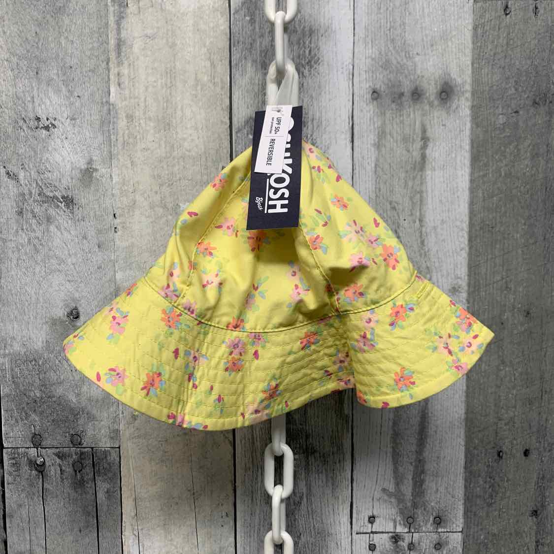 Size 0-9 Months Yellow Print Osh Kosh Hat