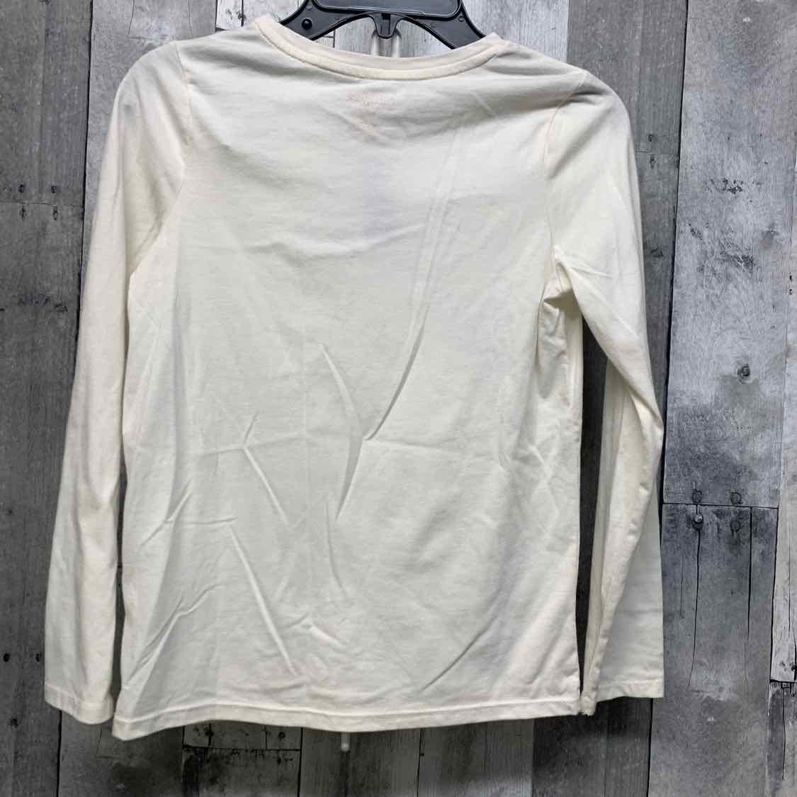 Size Medium White Graphic Cat & Jack Long Sleeve Shirt