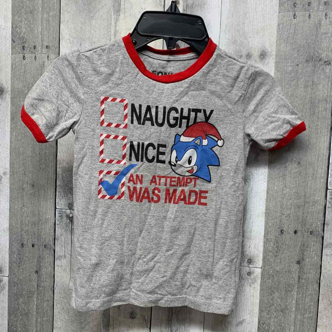 Size XSmall Gray/Red B Brand T Shirt