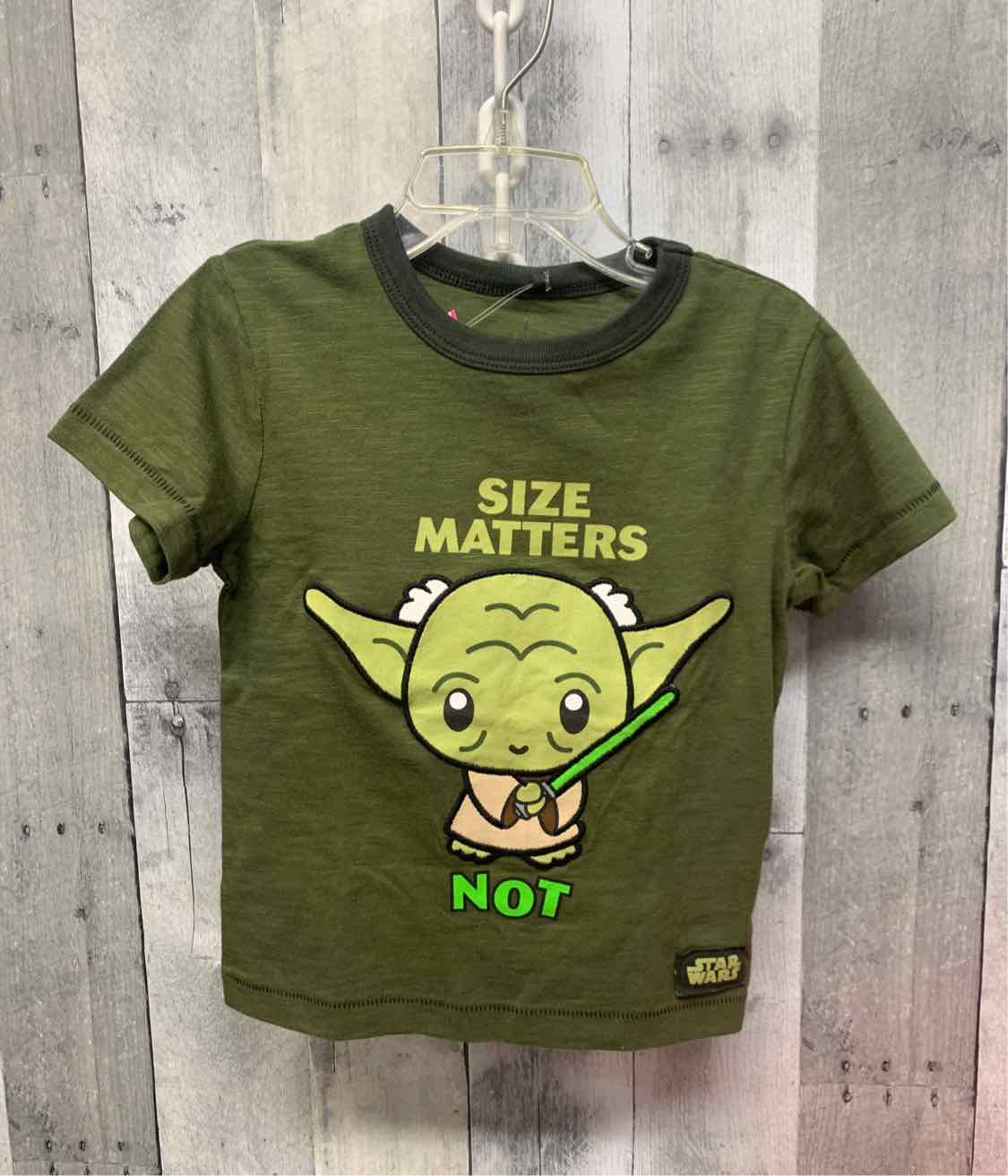 Size 3T Green Graphic Disney Parks T Shirt