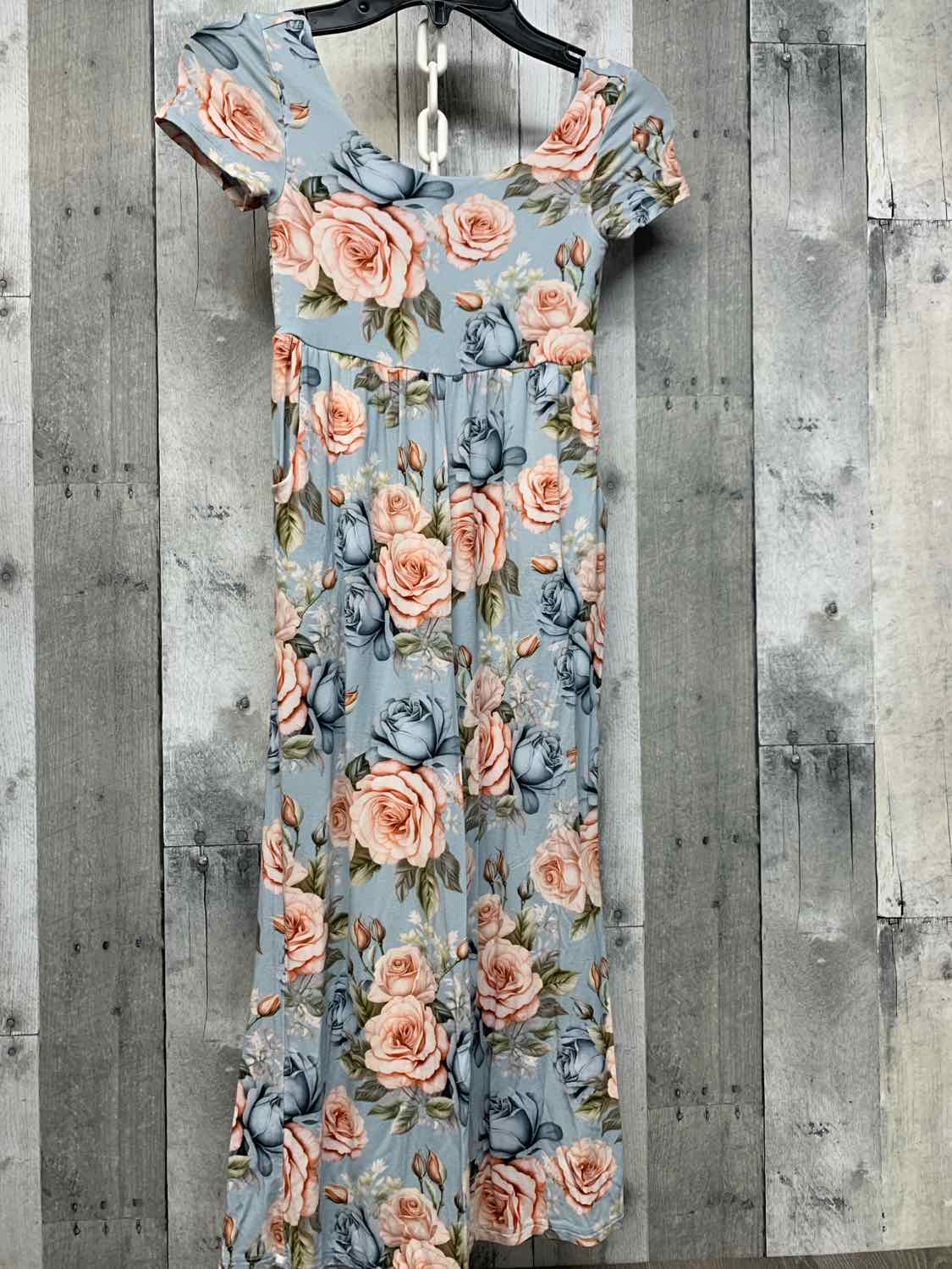 Size 5/6 Blue Print Posh Peanut Romper