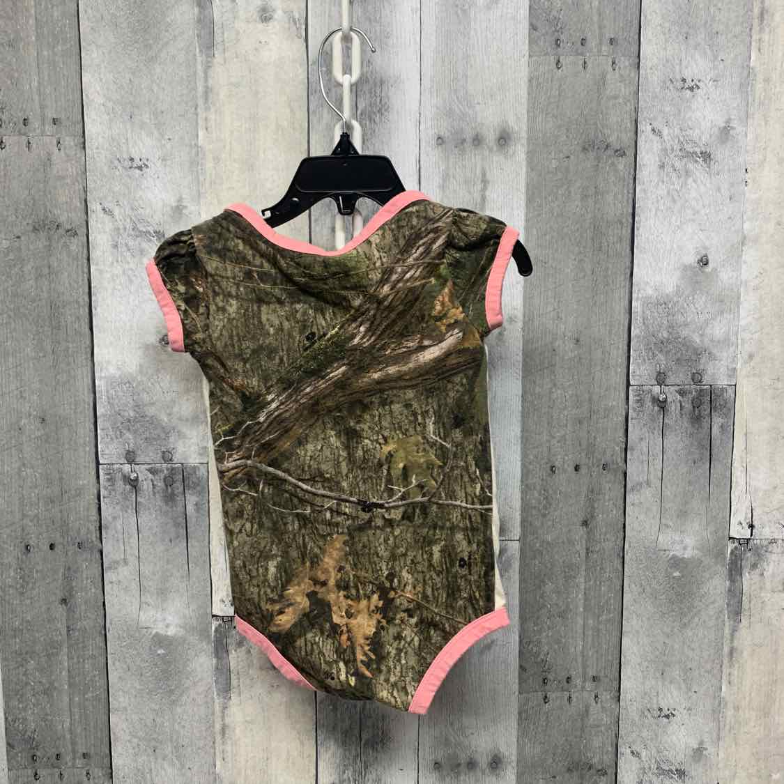 Size 24 Months Pink/Green Carhartt Bodysuit