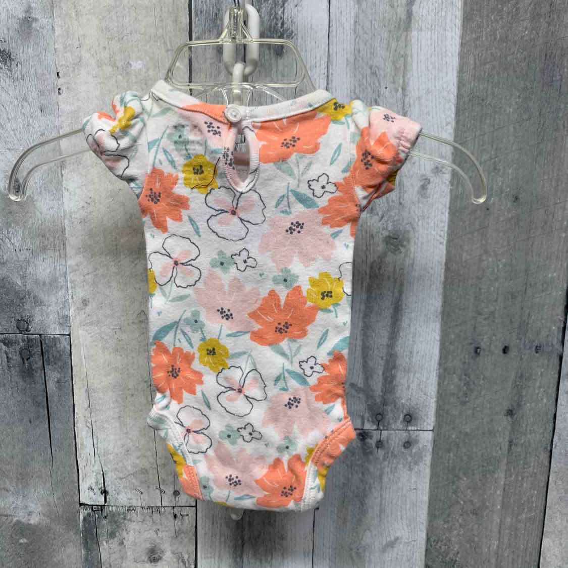 Size Preemie Coral/Pink Child of Mine Bodysuit