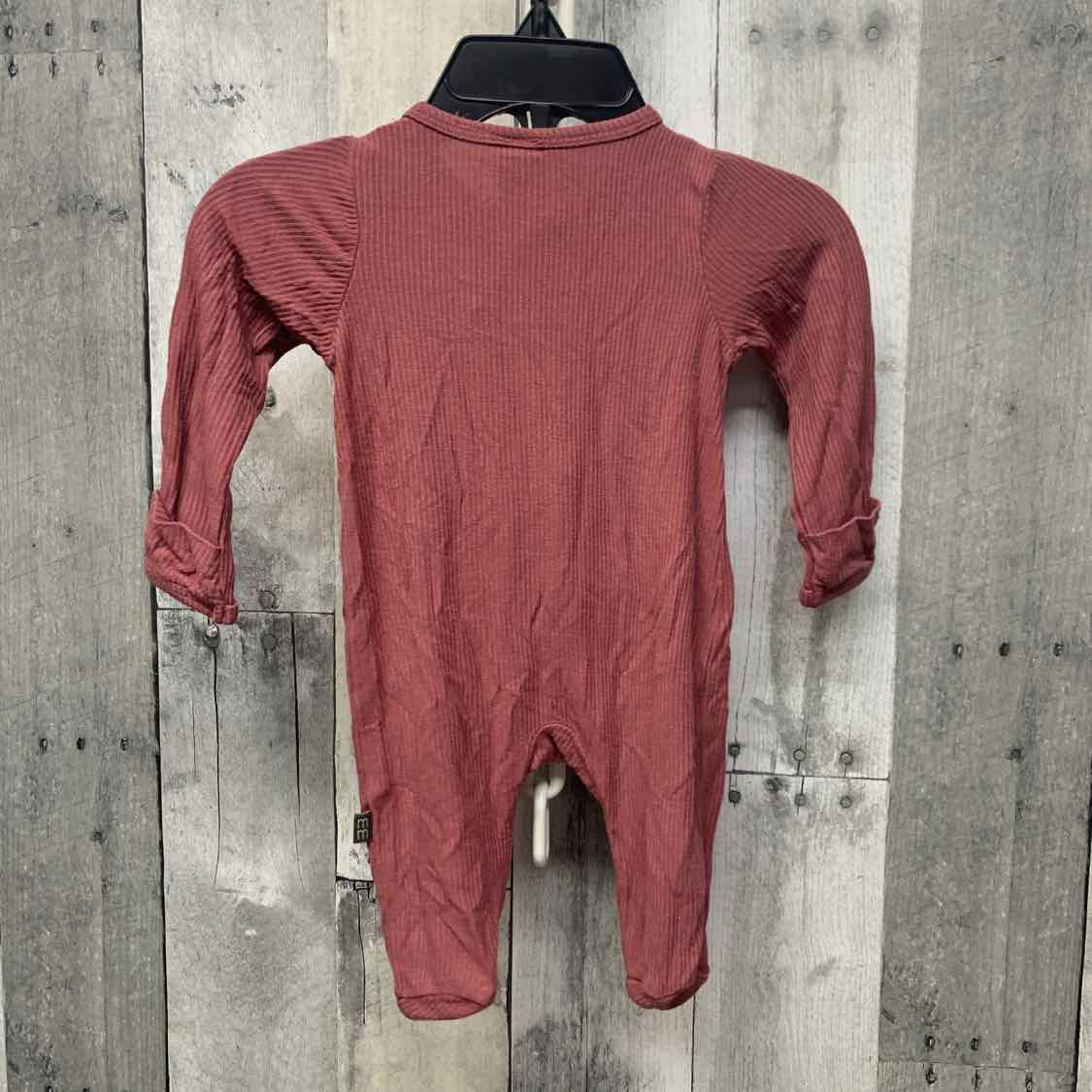 Size Newborn Pink Modern Moments by Gerber Footy PJs