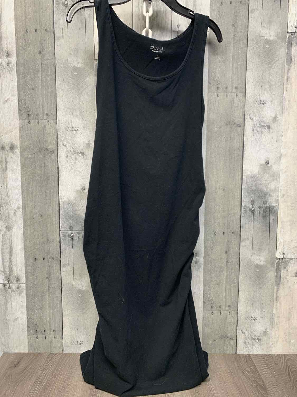 Size S Black Isabel Maternity Dress - Sleeveless