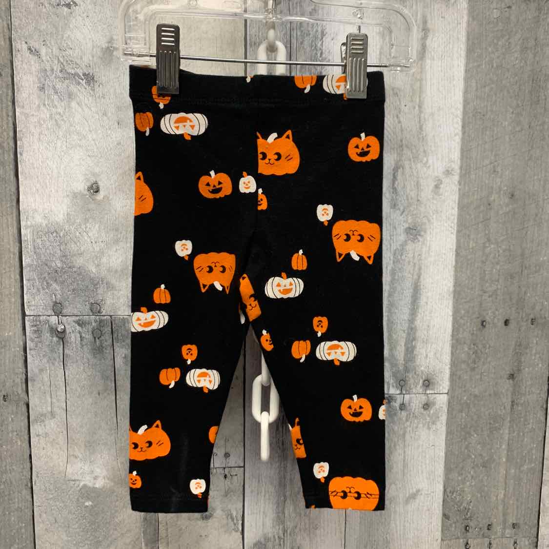 Size 12 Months Black Print Cat & Jack Leggings