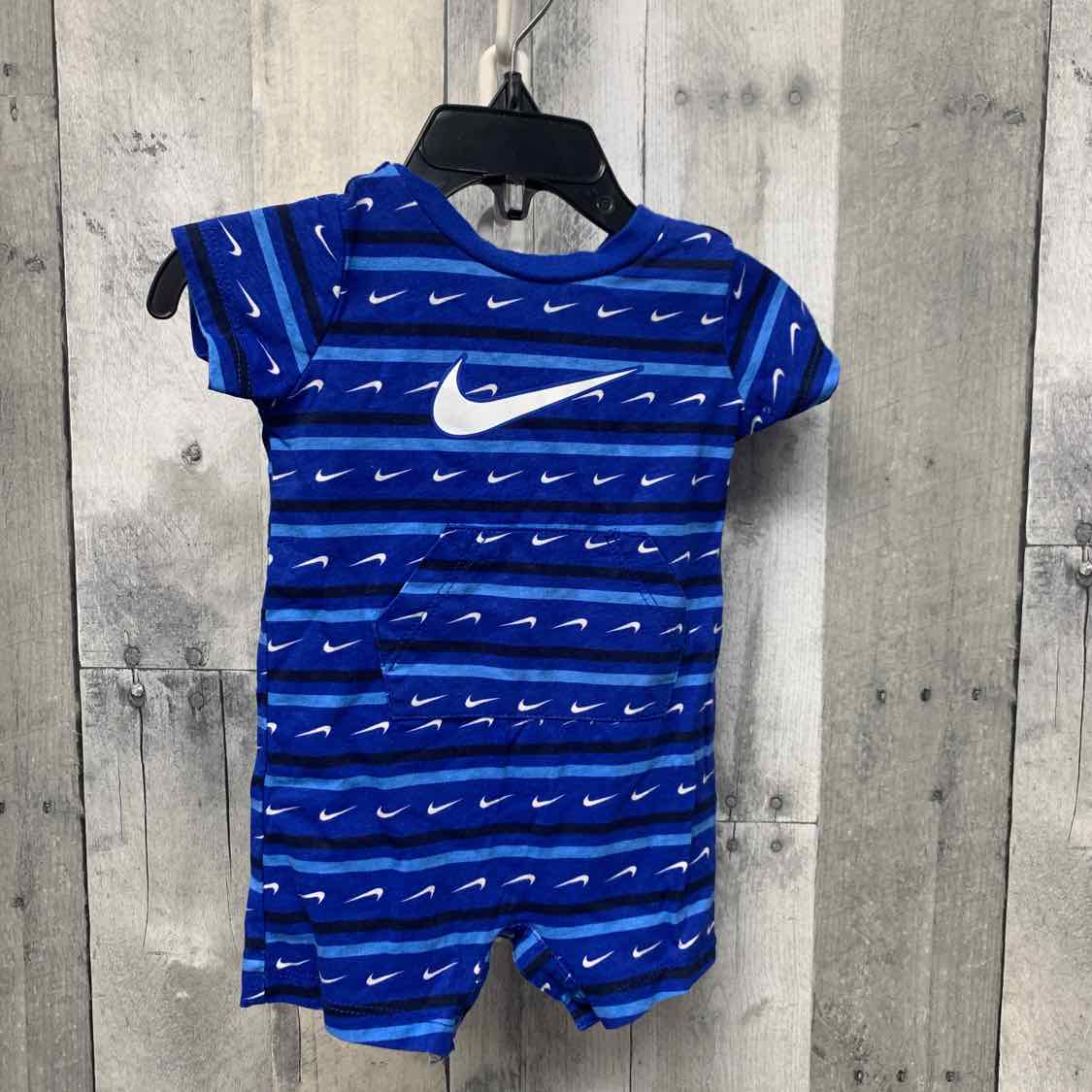 Size 3 Months Blue Print Sport Brand Romper