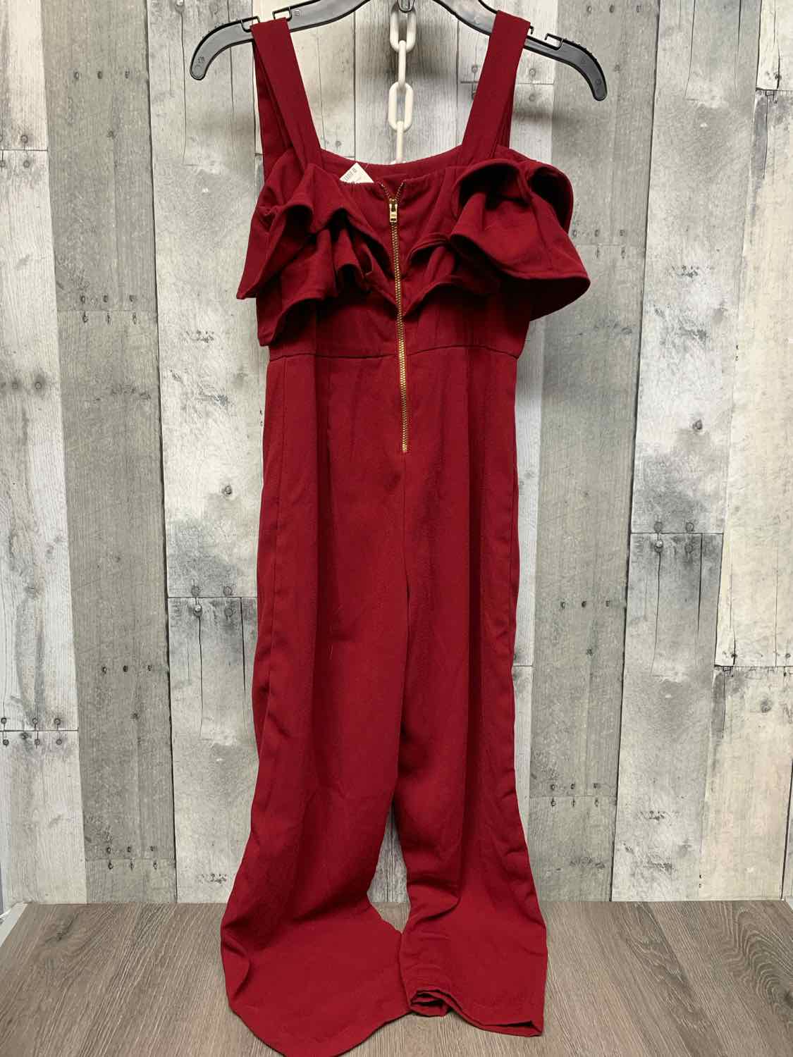 Size 7 Burgundy Scooter Brown Jumper
