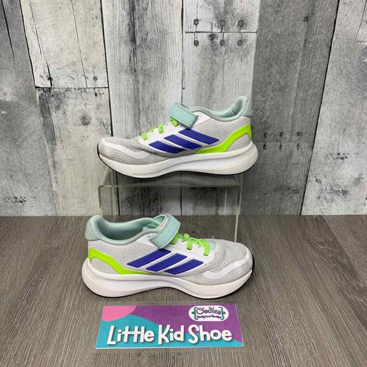 Size 13 Green/Purple Sport Brand Sneakers