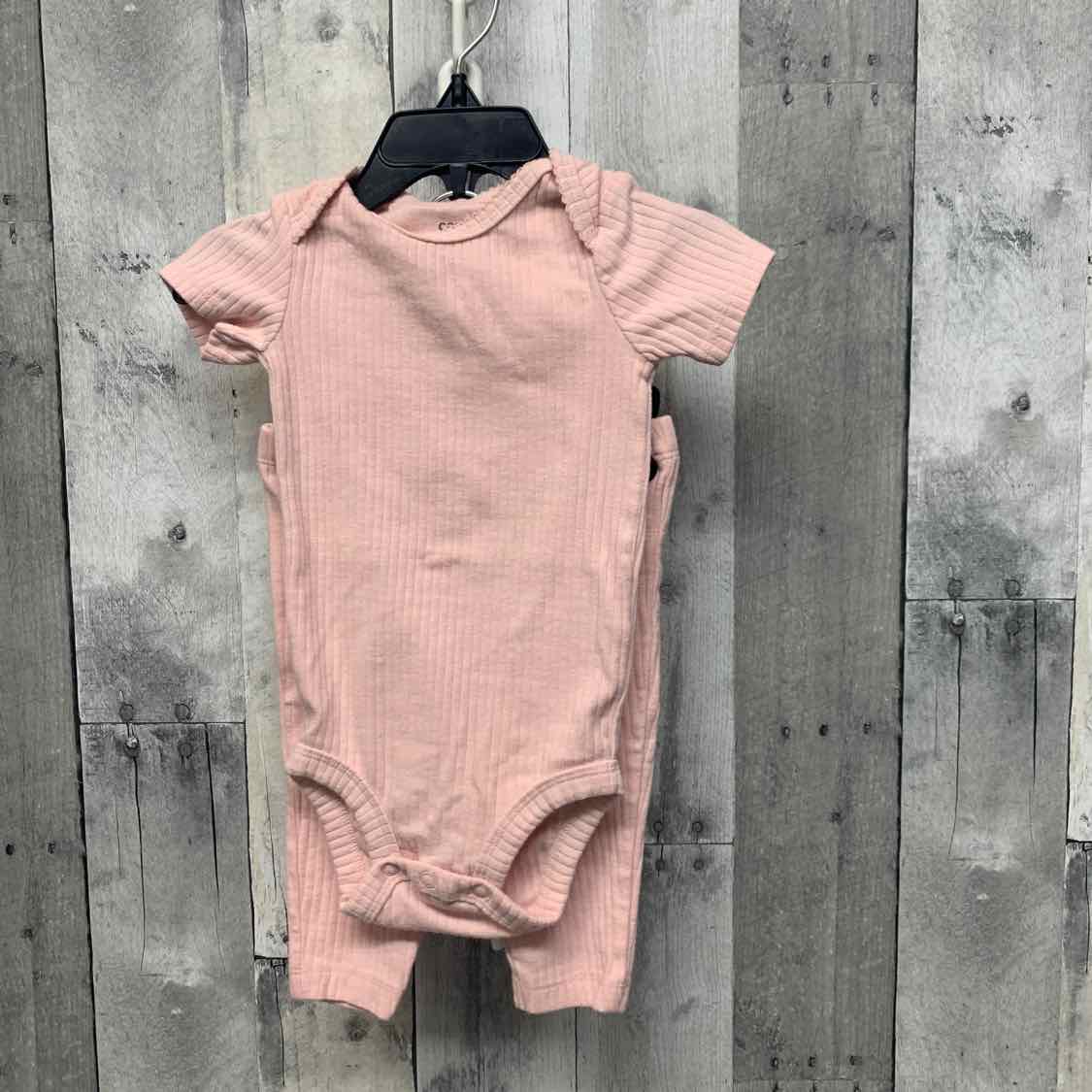 Size 6 Months Pink Just One You Shirt/Pants