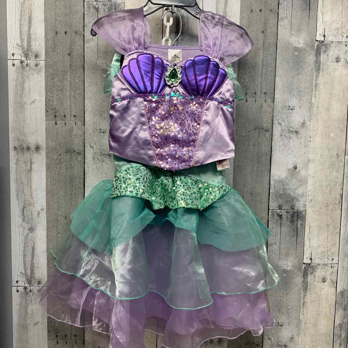 Disney Store Purple/Green Size 7/8 Halloween Costume - Big Kid