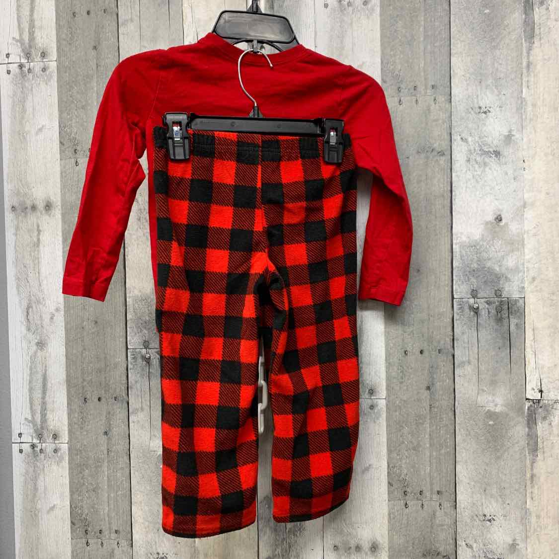 Size 4T Red/White Carter's 2pc PJs