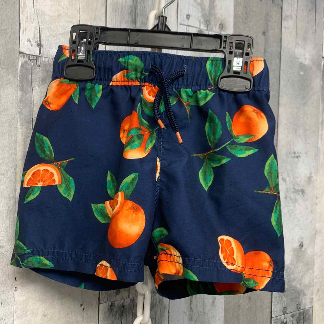 Size 18-24 Months Navy Print Old Navy Swim Trunks