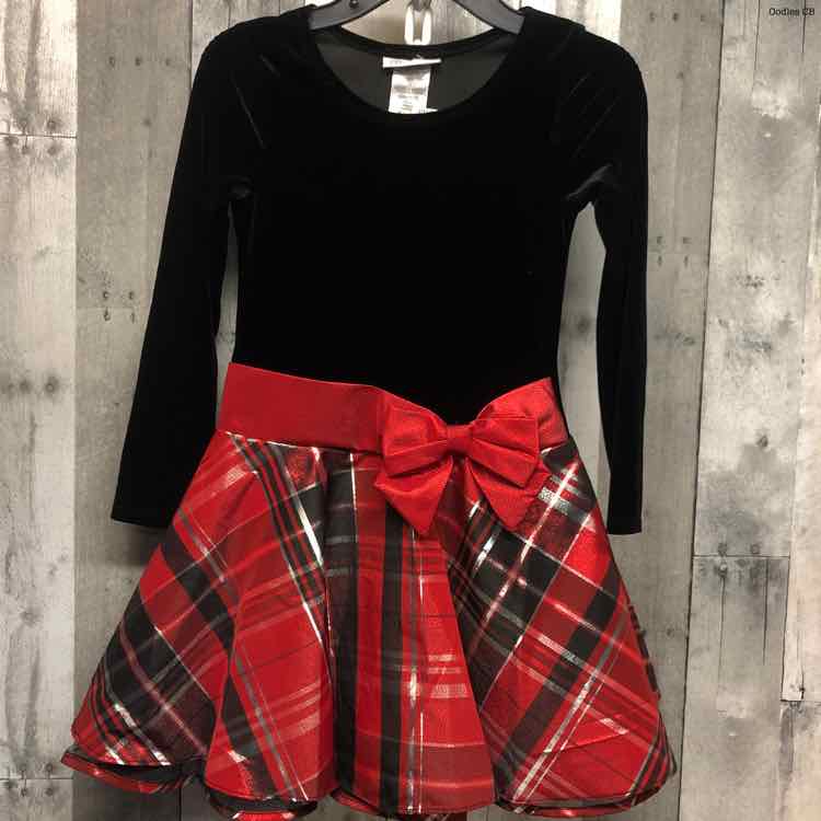 Size 8 Black/Red Bonnie Jean/Baby Dress - Party