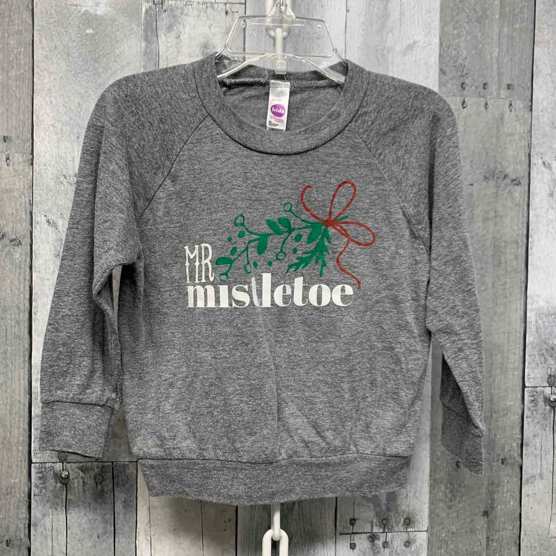 Size 2 Gray Graphic Mid Brand T Shirt