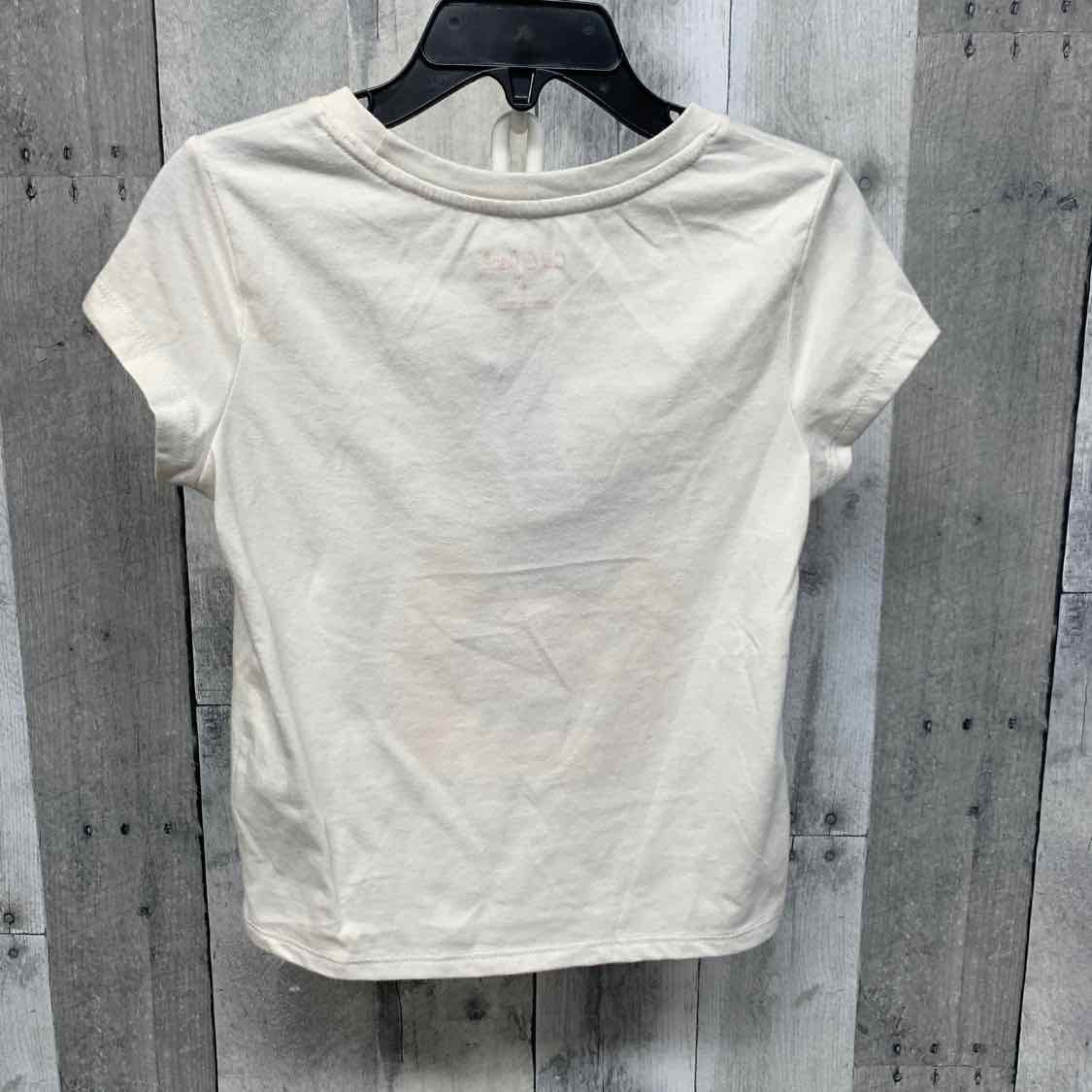 Size 4T White Graphic Cat & Jack T Shirt