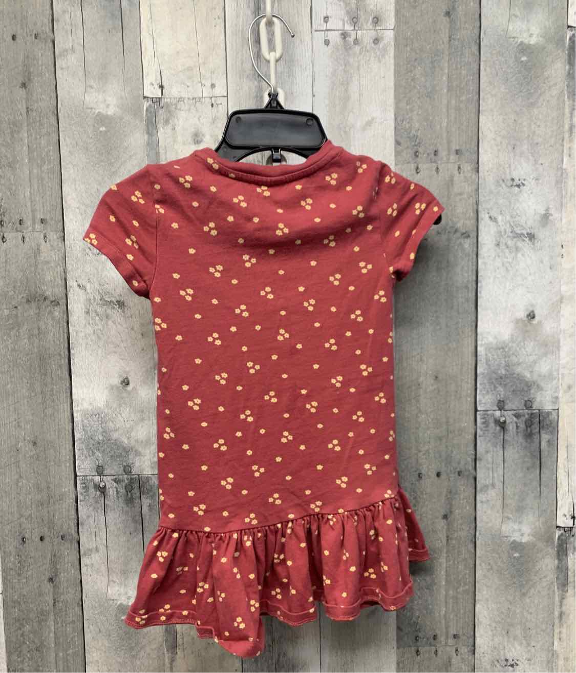 Size 4 Pink Print Disney Collection Dress
