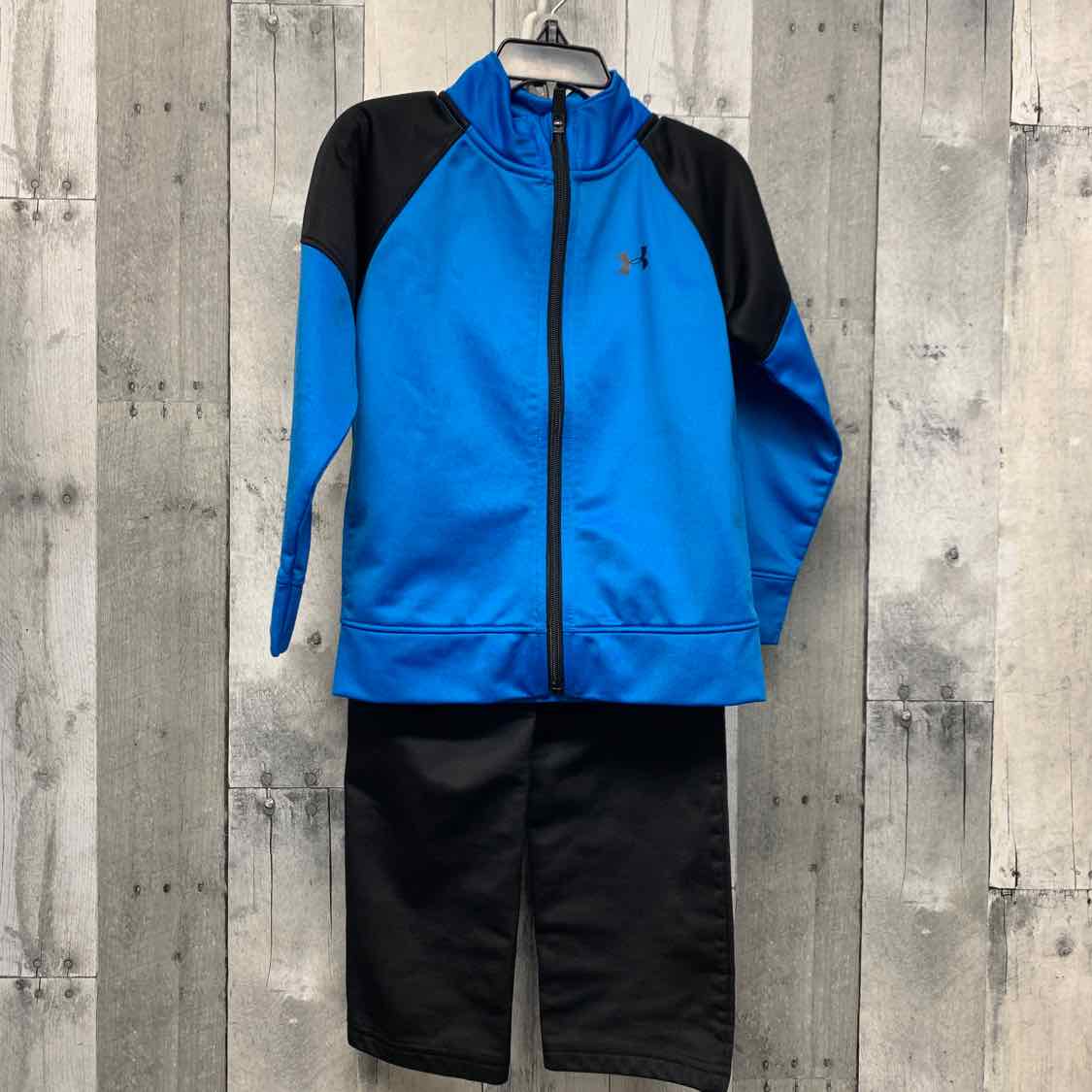 Size 3T Blue/Black Sport Brand Jacket/Pants