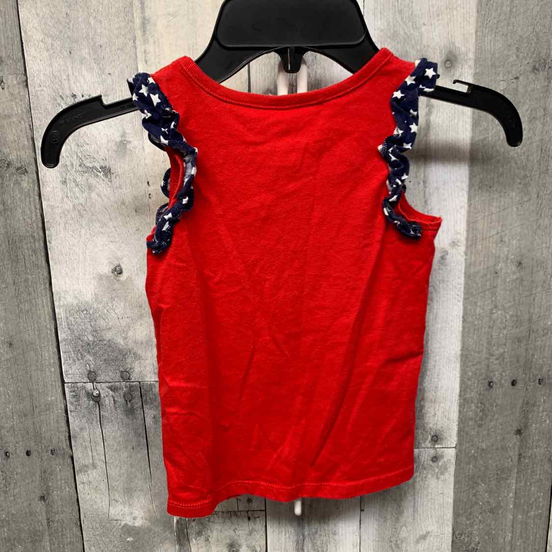 Size 4T Red/White/Blue Holiday Brands Tank Top
