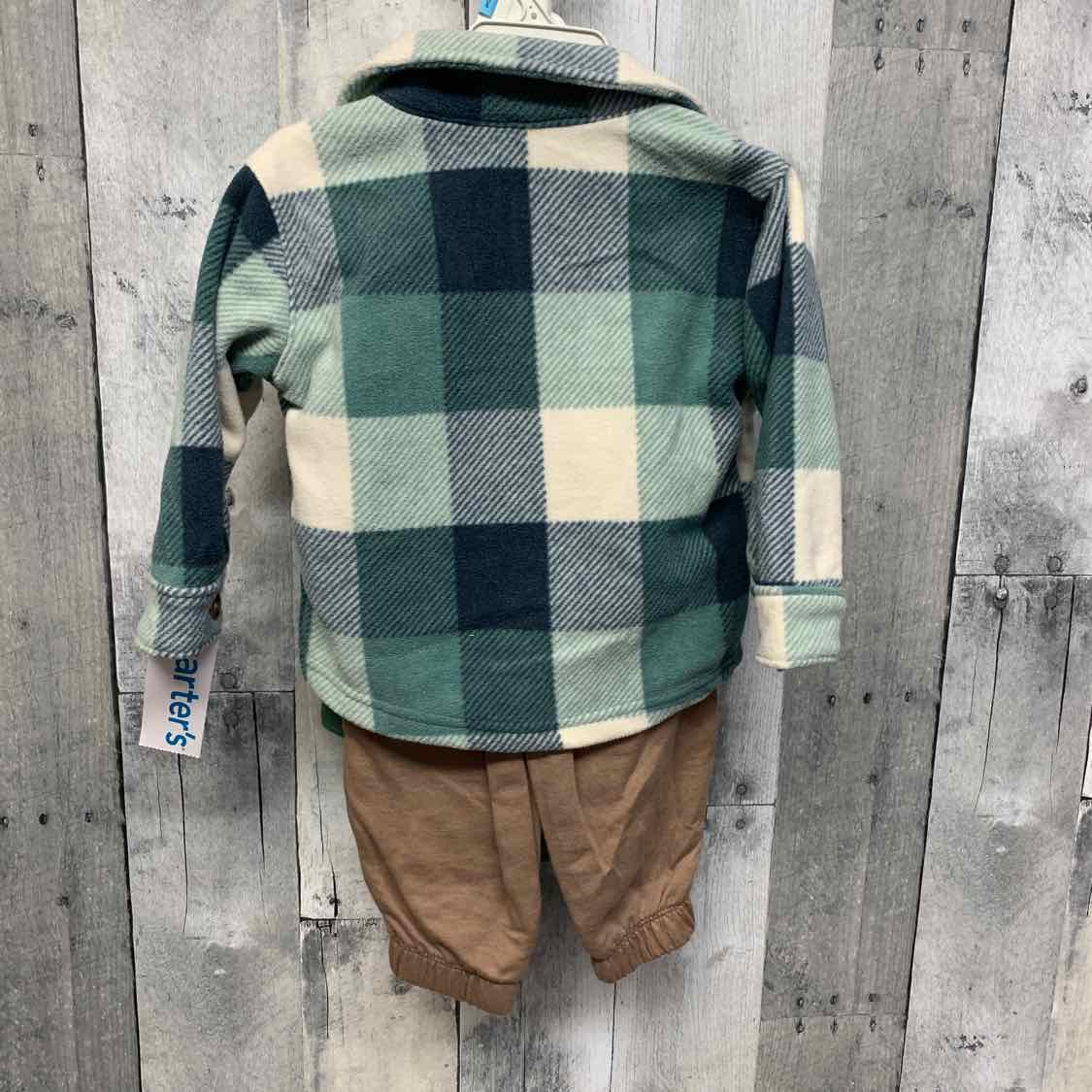 Size 6 Months Green Carter's Jacket/Pants