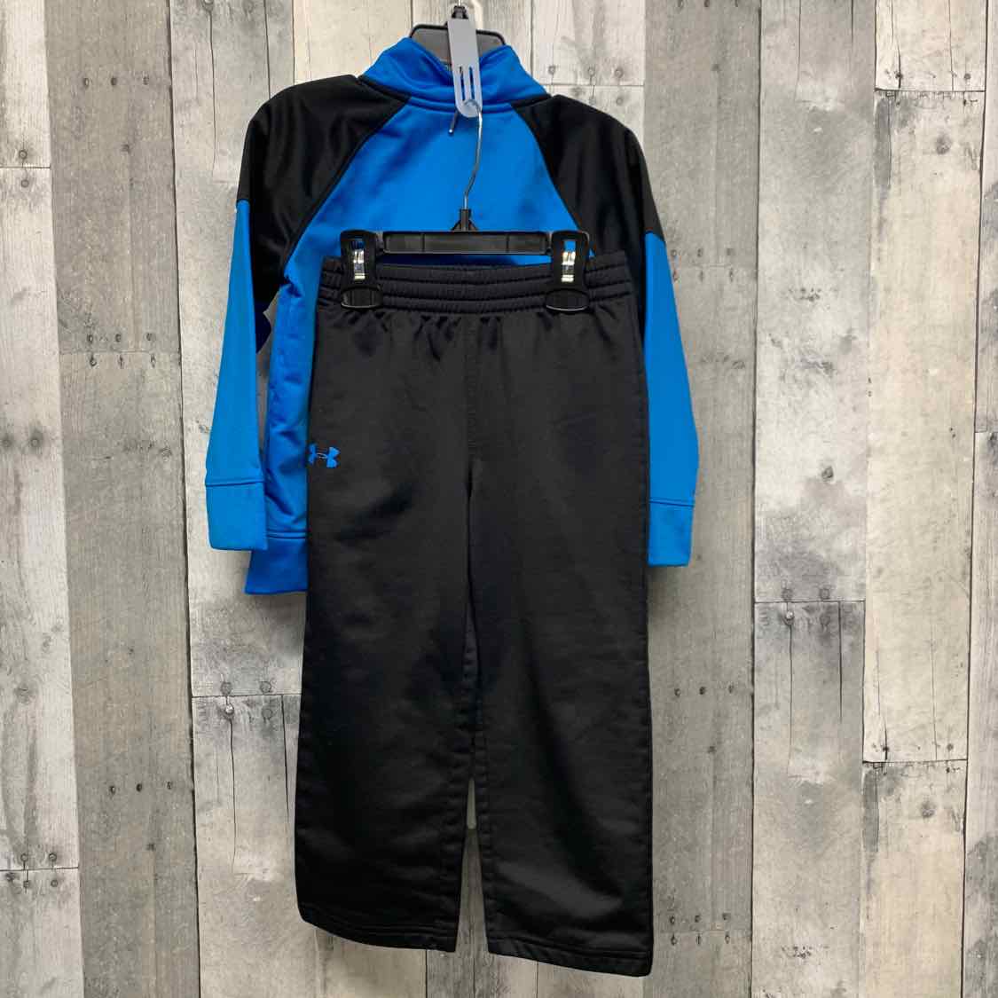 Size 3T Blue/Black Sport Brand Jacket/Pants
