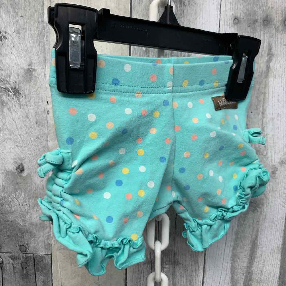 Size 2T Teal Print Matilda Jane Shorts - Athletic