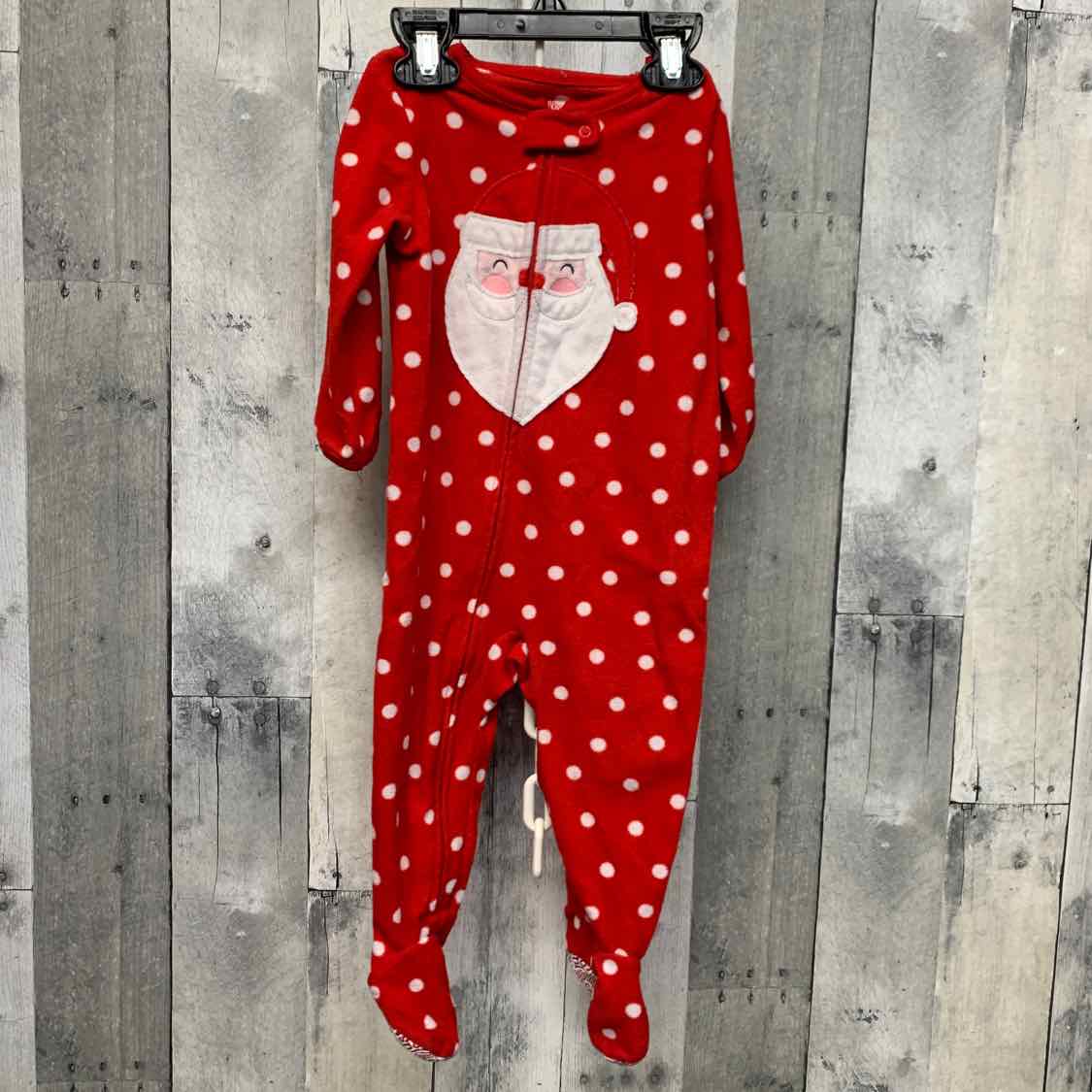Size 12 Months Red Just One You Footy PJs