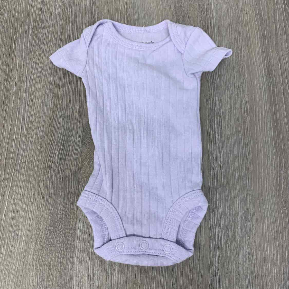Size Preemie Purple Child of Mine Bodysuit