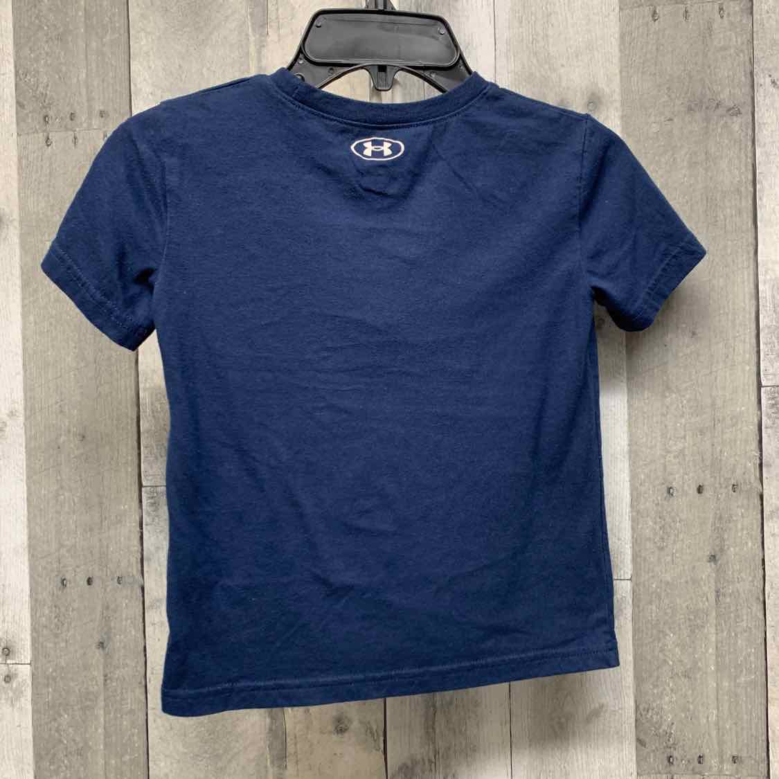 Size 5 Navy Graphic Sport Brand T Shirt