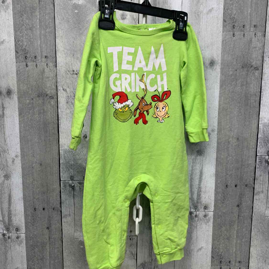 Size 6-9 Months Green Dr Seuss Romper