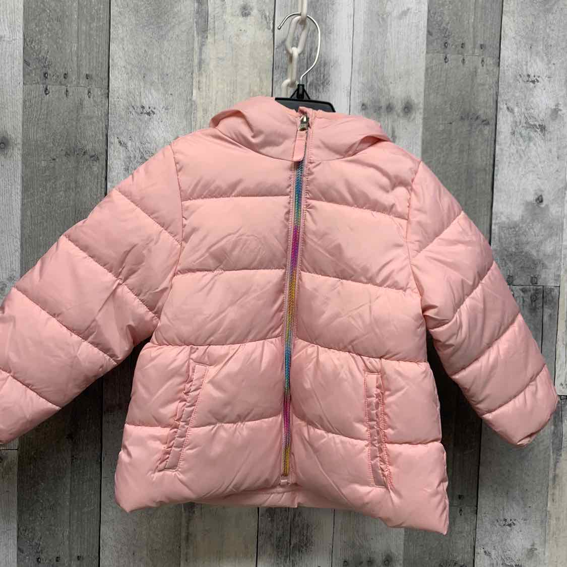 Size 3T Pink/White Wonder Nation Snow Jacket