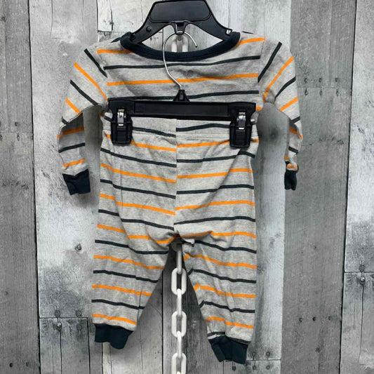 Size 18 Months Gray/Orange Disney 2pc PJs