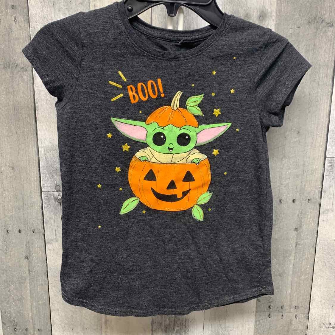 Size 7 Gray Graphic Jumping Beans T Shirt