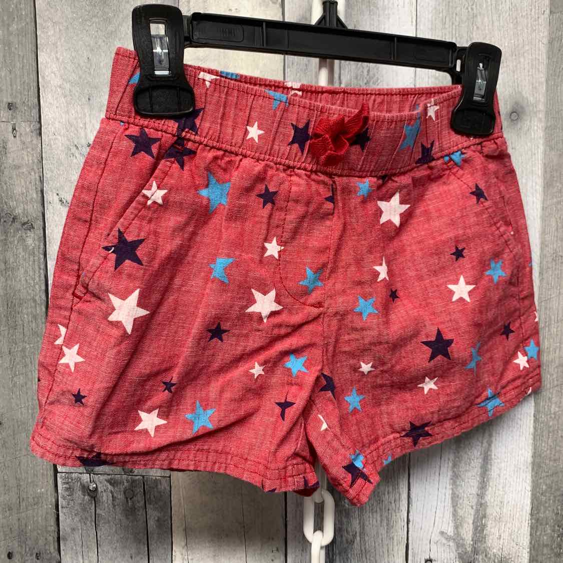 Size XSmall Red Print Mid Brand Shorts